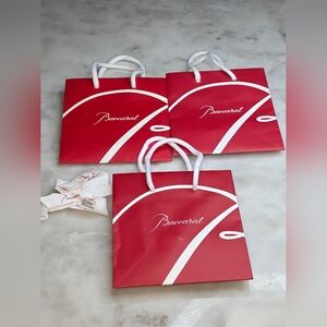 Baccarat Gift Bags, Small  - 3 Sets